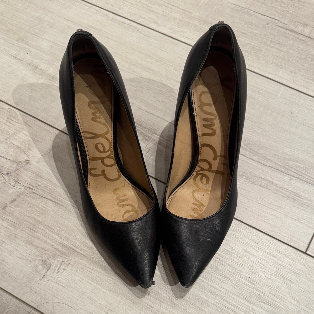Sam Edelman Black Leather Women's pumps